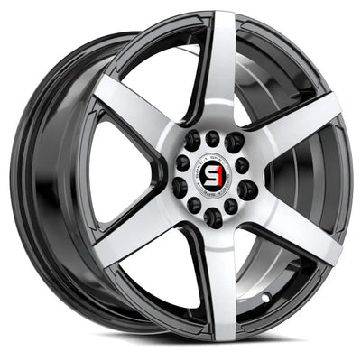 Spec-1 SPT-34 Black Machined wheel