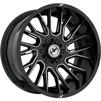 XF Off-Road XF-230 Black Machined wheel