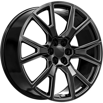 OE Revolution C-19 Black/Milled wheel