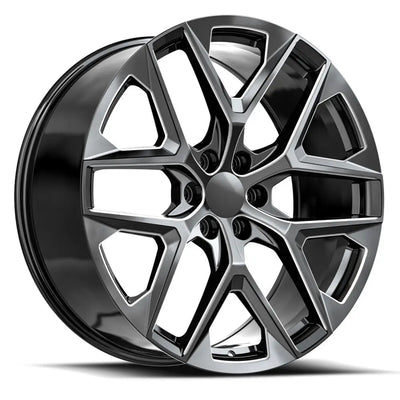 OE Revolution C-39 Black/Milled wheel