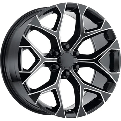 OE Revolution G-09 Black/Milled wheel