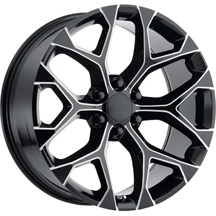 OE Revolution G-09 Black/Milled wheel