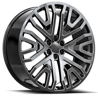 OE Revolution G-14 Black/Milled wheel