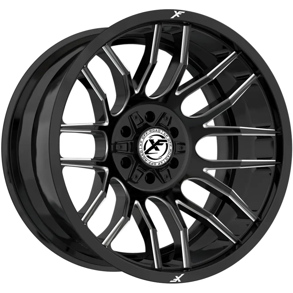 XF Off-Road XF-232 Black/Milled wheel