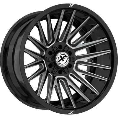 XF Off-Road XF-234 Black/Milled wheel