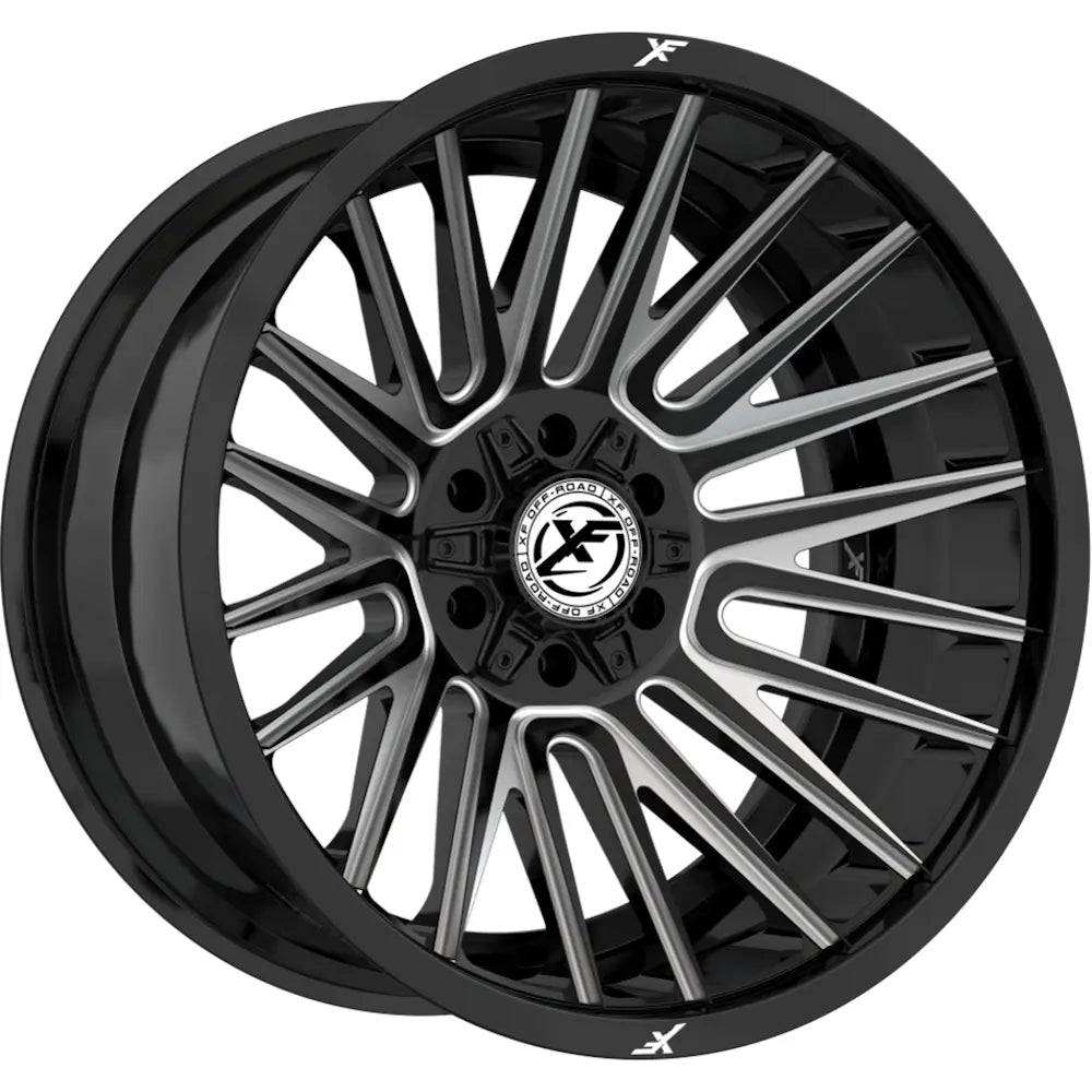 XF Off-Road XF-234 Black/Milled wheel