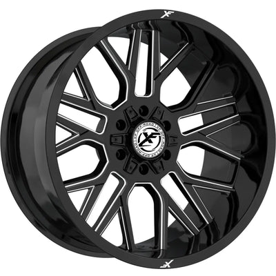 XF Off-Road XF-235 Black/Milled wheel