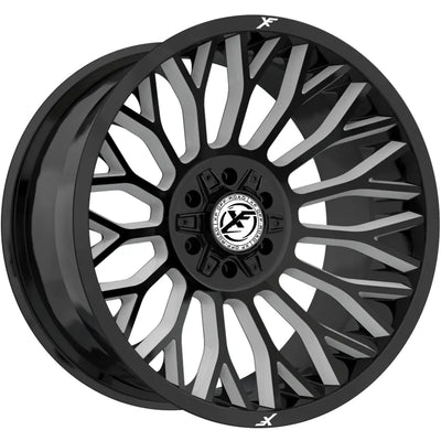 XF Off-Road XF-237 Black/Milled wheel