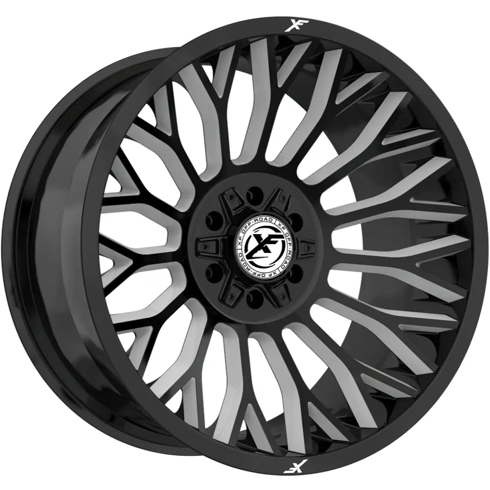 XF Off-Road XF-237 Black/Milled wheel