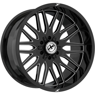 XF Off-Road XF-240 Black/Milled wheel