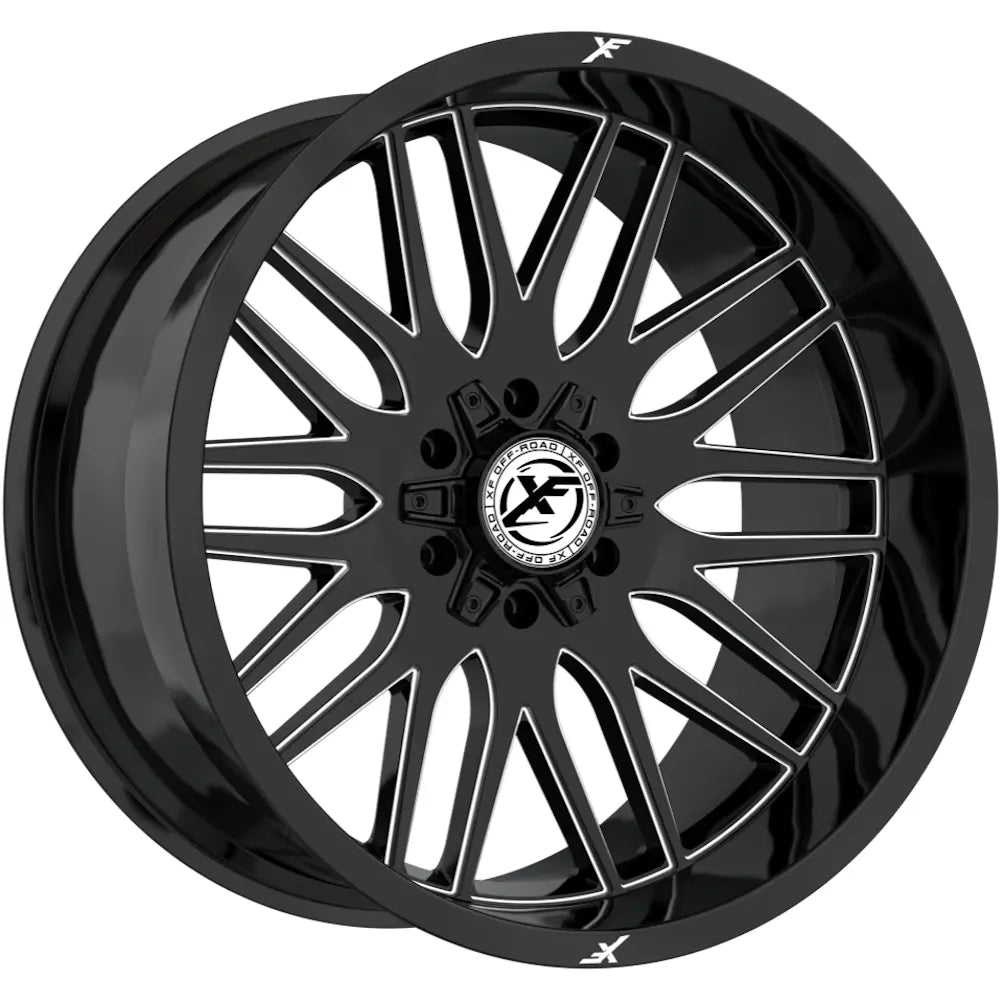 XF Off-Road XF-240 Black/Milled wheel