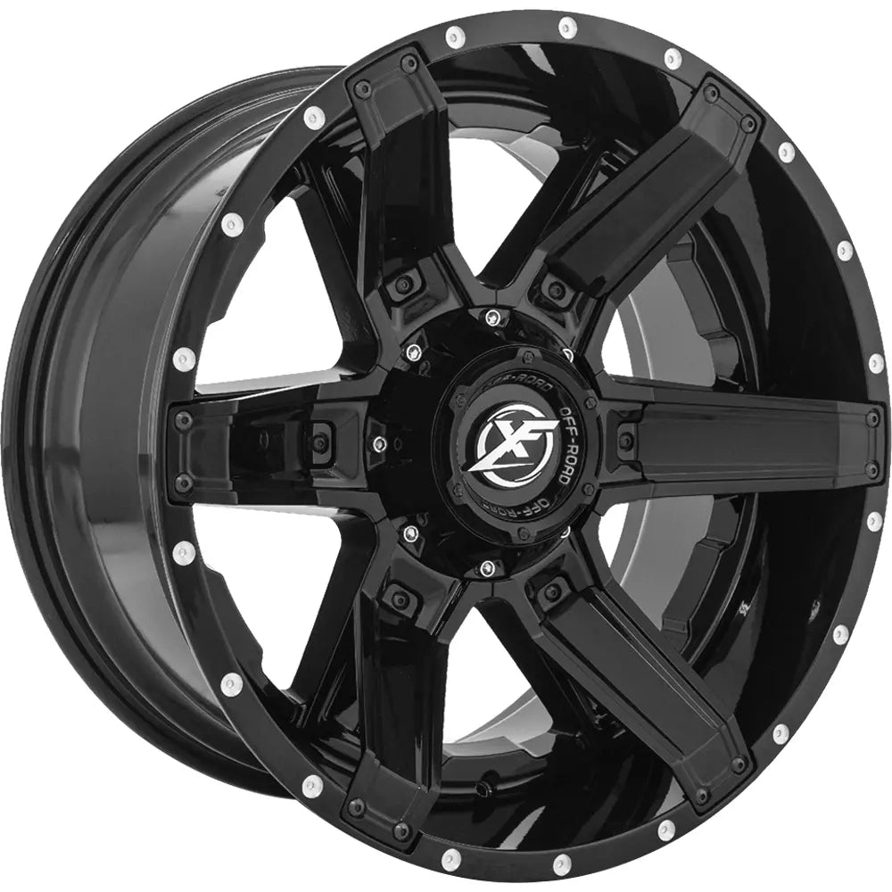 XF Off-Road XF-214 Black wheel