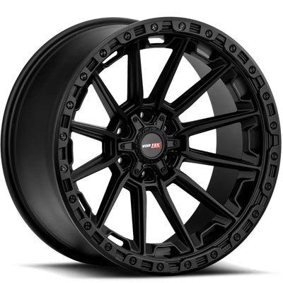 Vortek VRT-601 Matte Black wheel