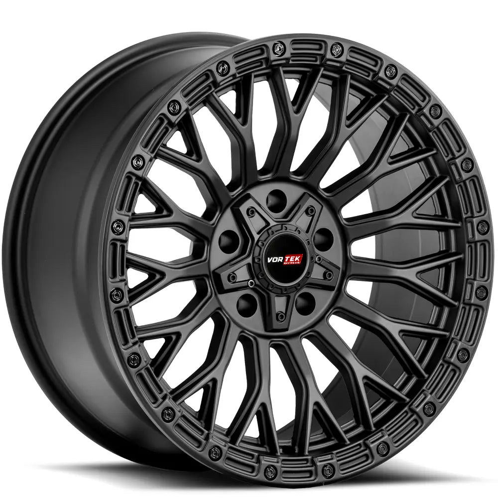 Vortek VRT-607 Matte Black wheel