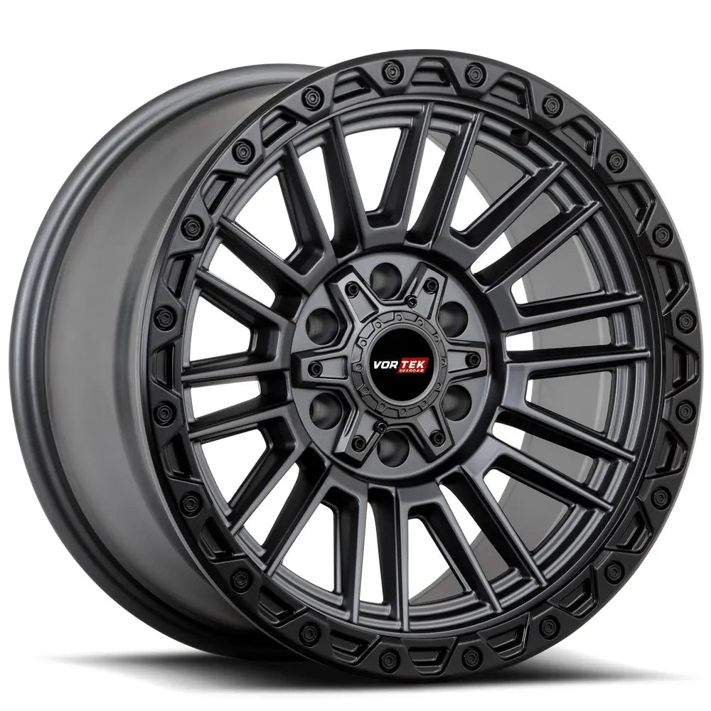 Vortek VRT-604 Matte Titanium wheel