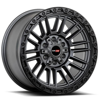 Vortek VRT-604 Matte Titanium wheel