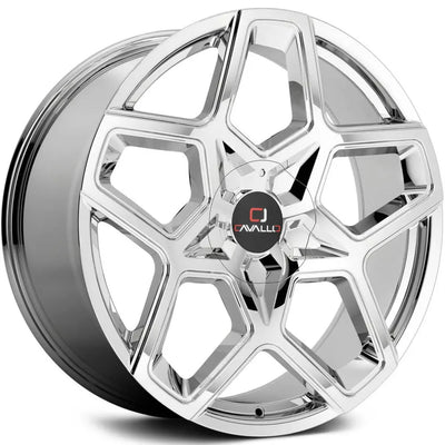 Cavallo CLV-25 Chrome wheel