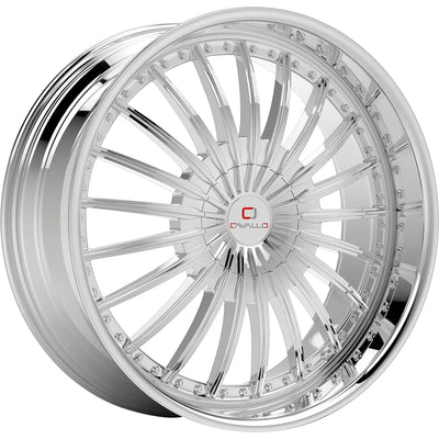 Cavallo CLV-32 Chrome wheel