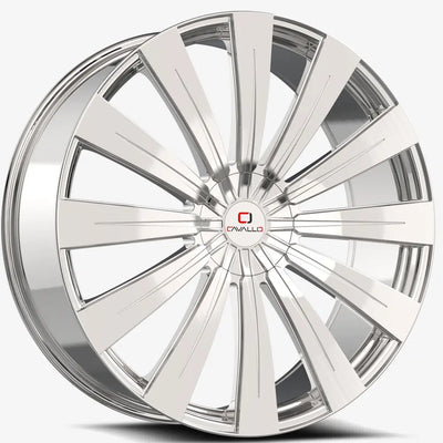 Cavallo CLV-49 Chrome wheel