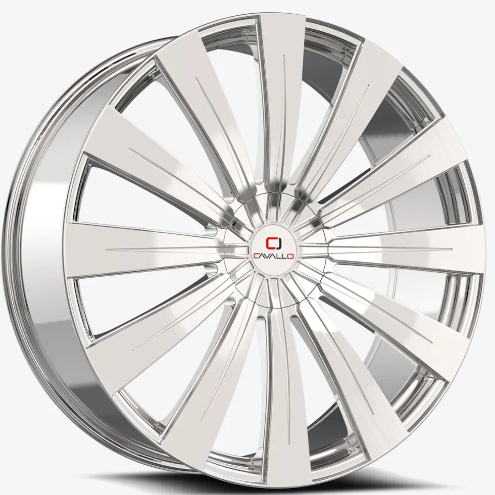Cavallo CLV-49 Chrome wheel