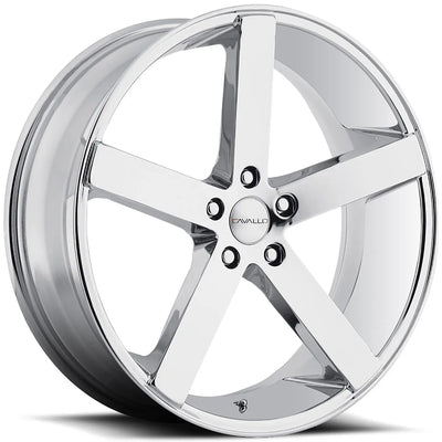 Cavallo CLV-5 Chrome wheel