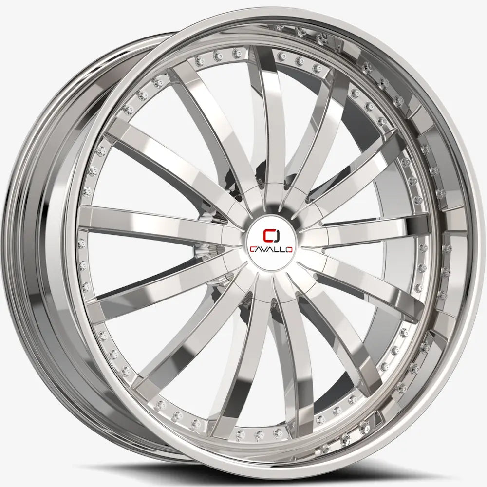 Cavallo CLV-53 Chrome wheel