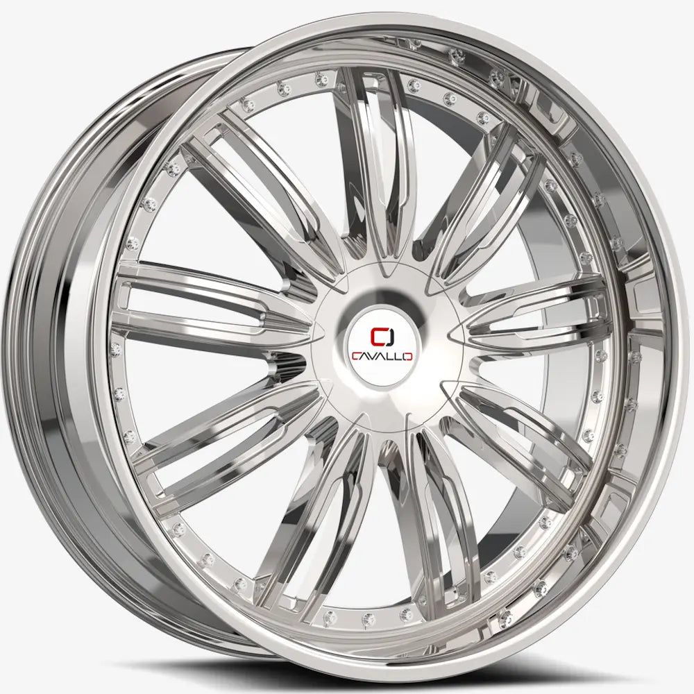 Cavallo CLV-54 Chrome wheel