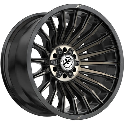XF Off-Road XF-231 Batin Black/Bronze Machined wheel