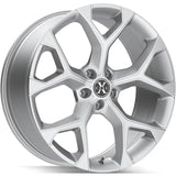 Xcess 5 Flake X05 Silver Machined wheel