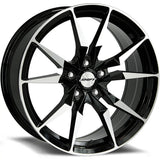 Shift Blade Black Machined wheel