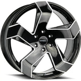 Strada Coltello Black Milled wheel