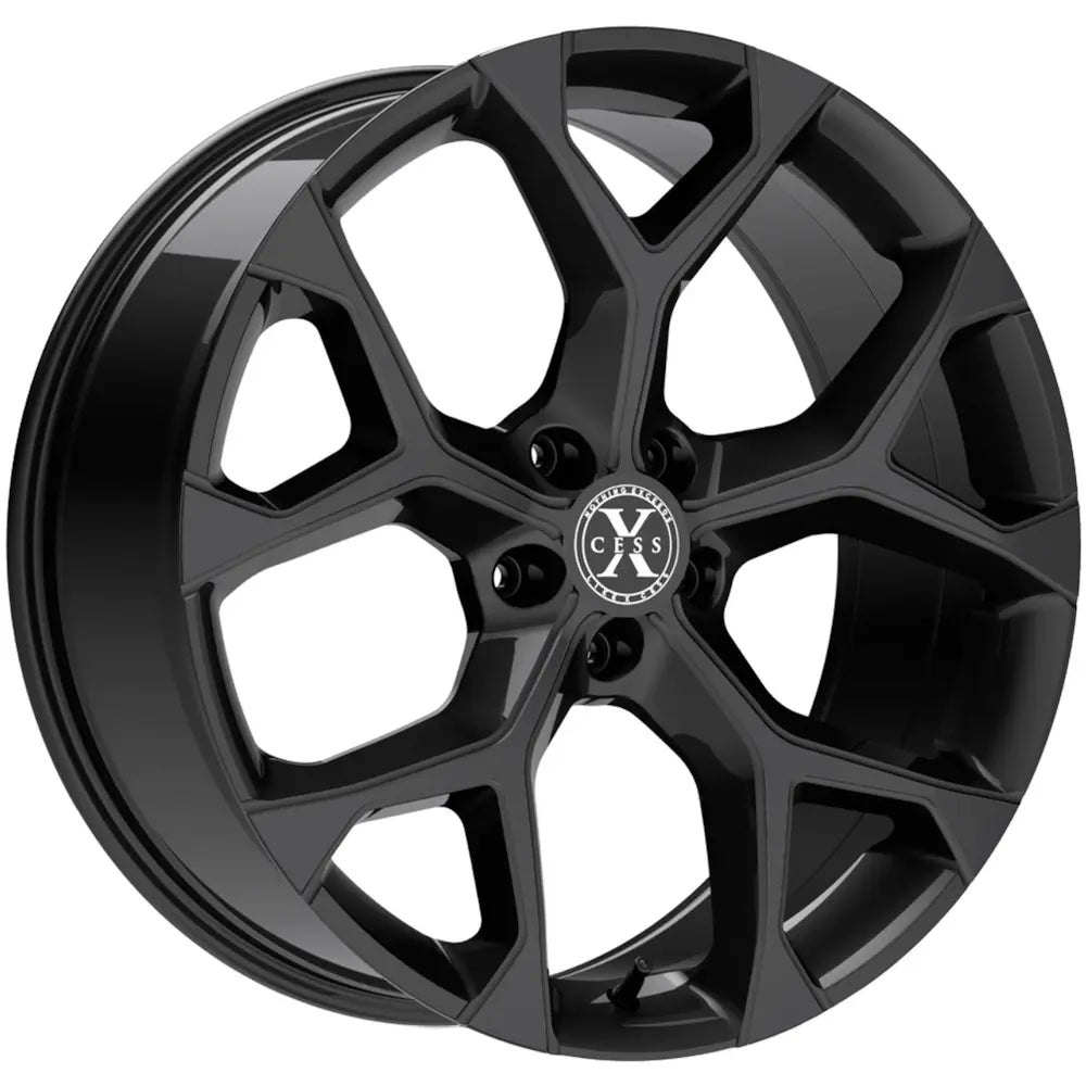 Xcess 5 Flake Black wheel