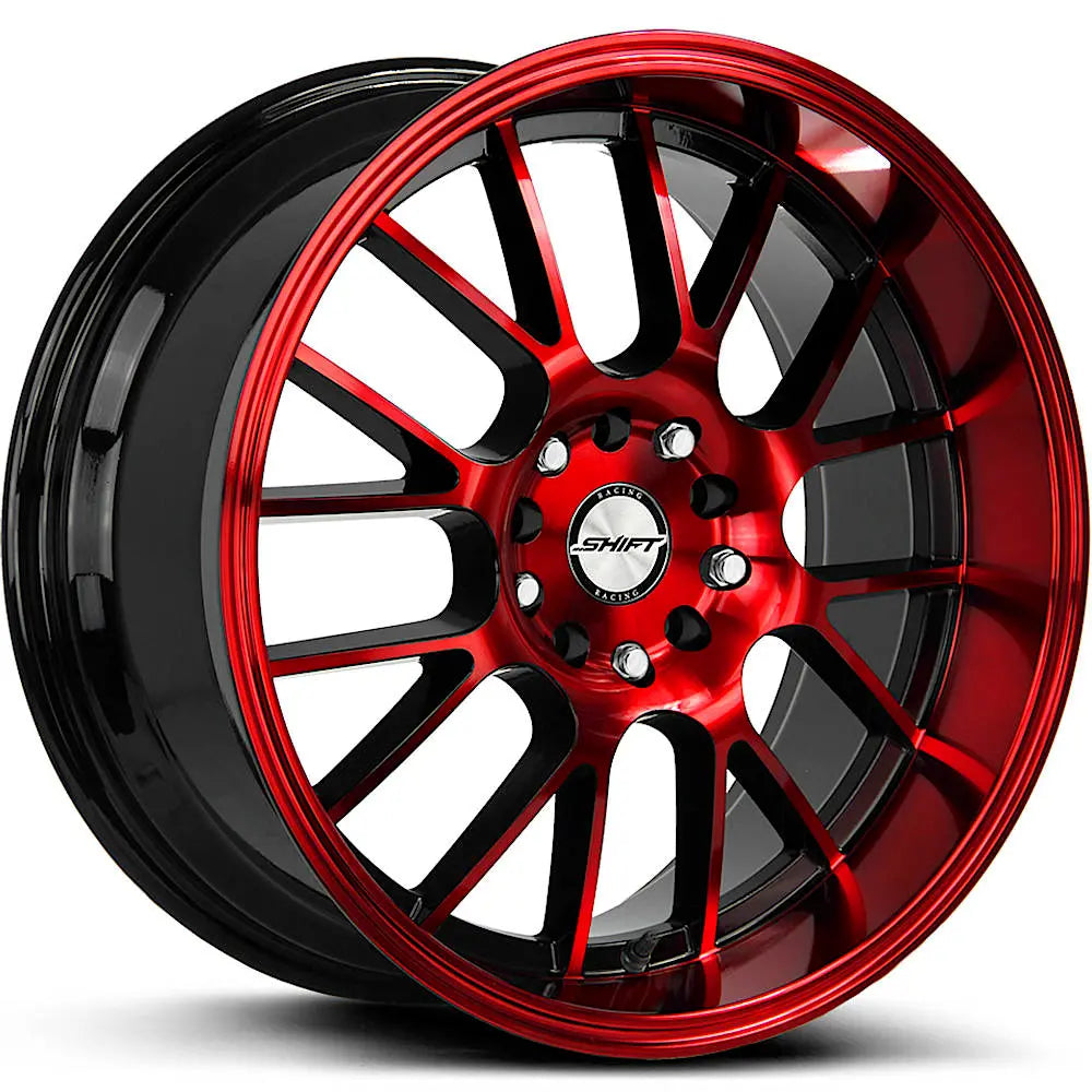 Shift Crank H28 Black/Red wheel