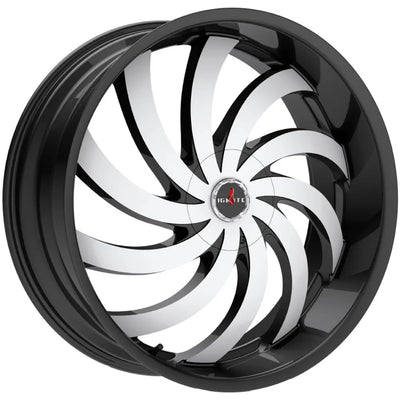 Ignite Flame Black Machined wheel