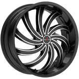 Ignite Flame G04 Black Milled wheel