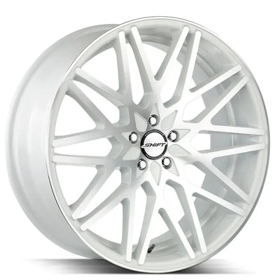 Shift Formula White Machined wheel
