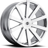 Strada Gabbia Chrome wheel