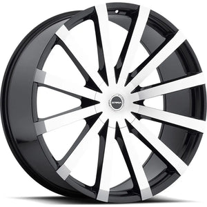Strada Gabbia Black Machined wheel