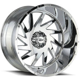 Off Road Monster M12 Chrome wheel