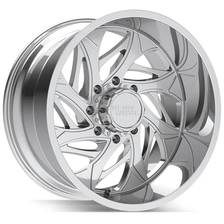 Off Road Monster M28 Chrome wheel