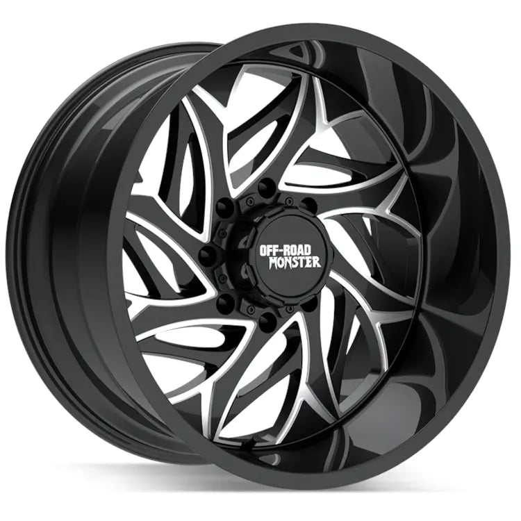 Off Road Monster M28 Black Milled wheel