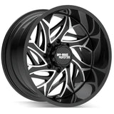Off Road Monster M28 Black Milled wheel