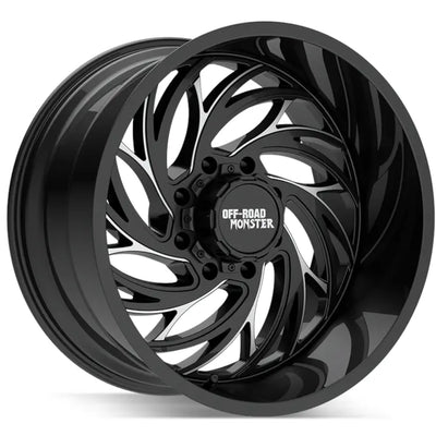 Off Road Monster M29 Black Milled wheel