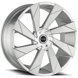 Strada Moto Brushed Silver wheel