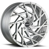Strada Nido Brushed Silver wheel