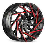 Strada Nido Black/Red wheel