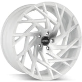 Strada Nido White Machined wheel