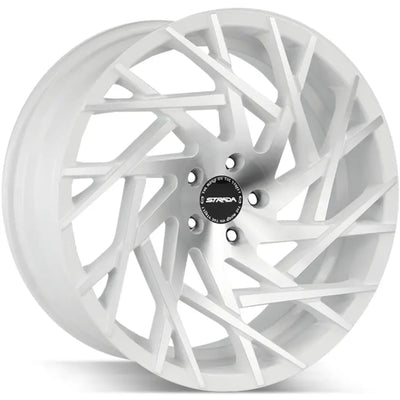 Strada Nido White Machined wheel