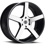Strada Perfetto Black Machined wheel