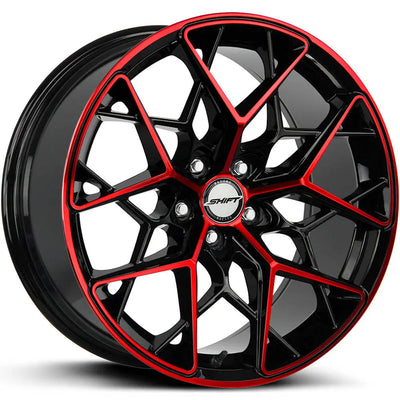 Shift Piston H35 Black/Red wheel